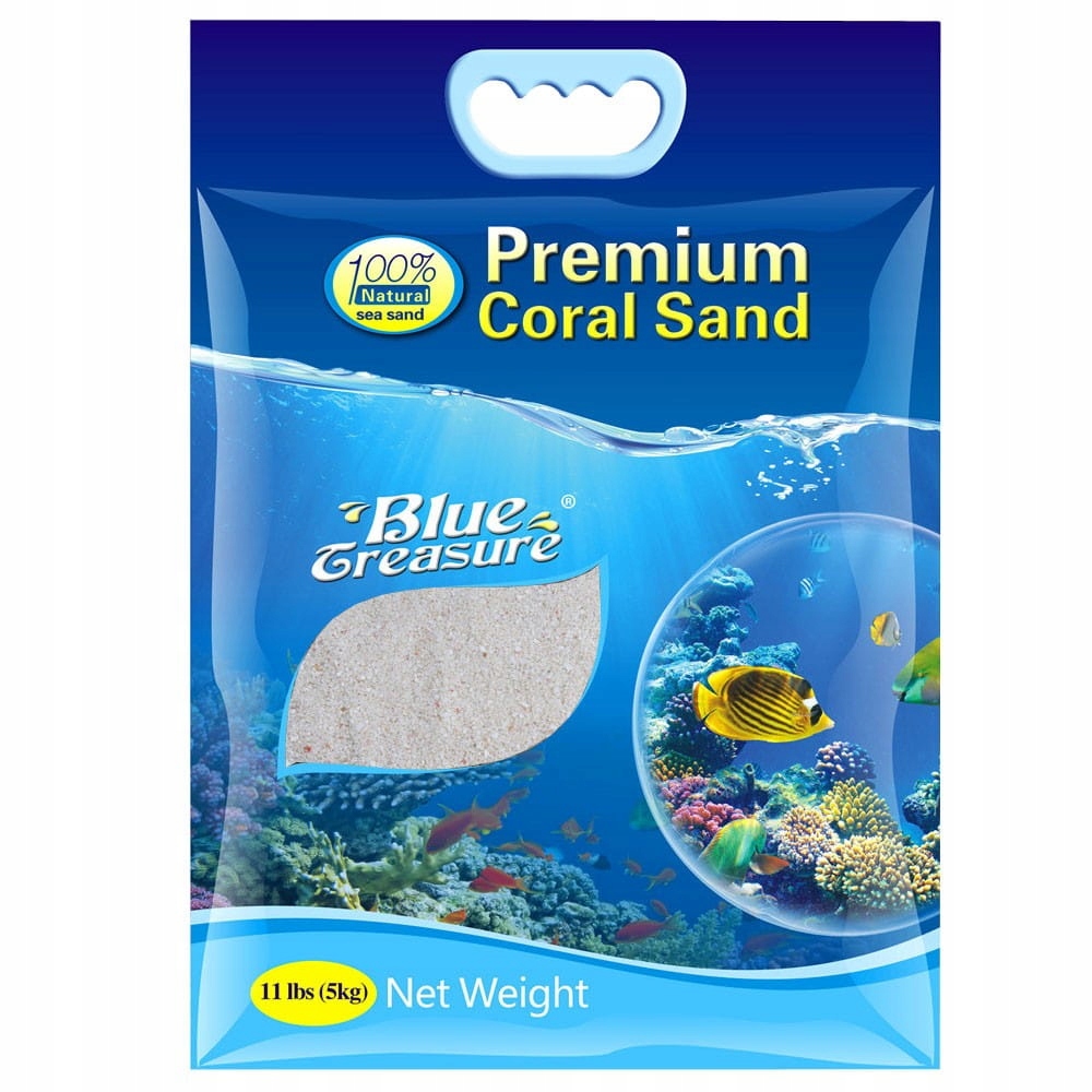 Blue Treasure Premium 5kg suchy piasek 0,5-1mm