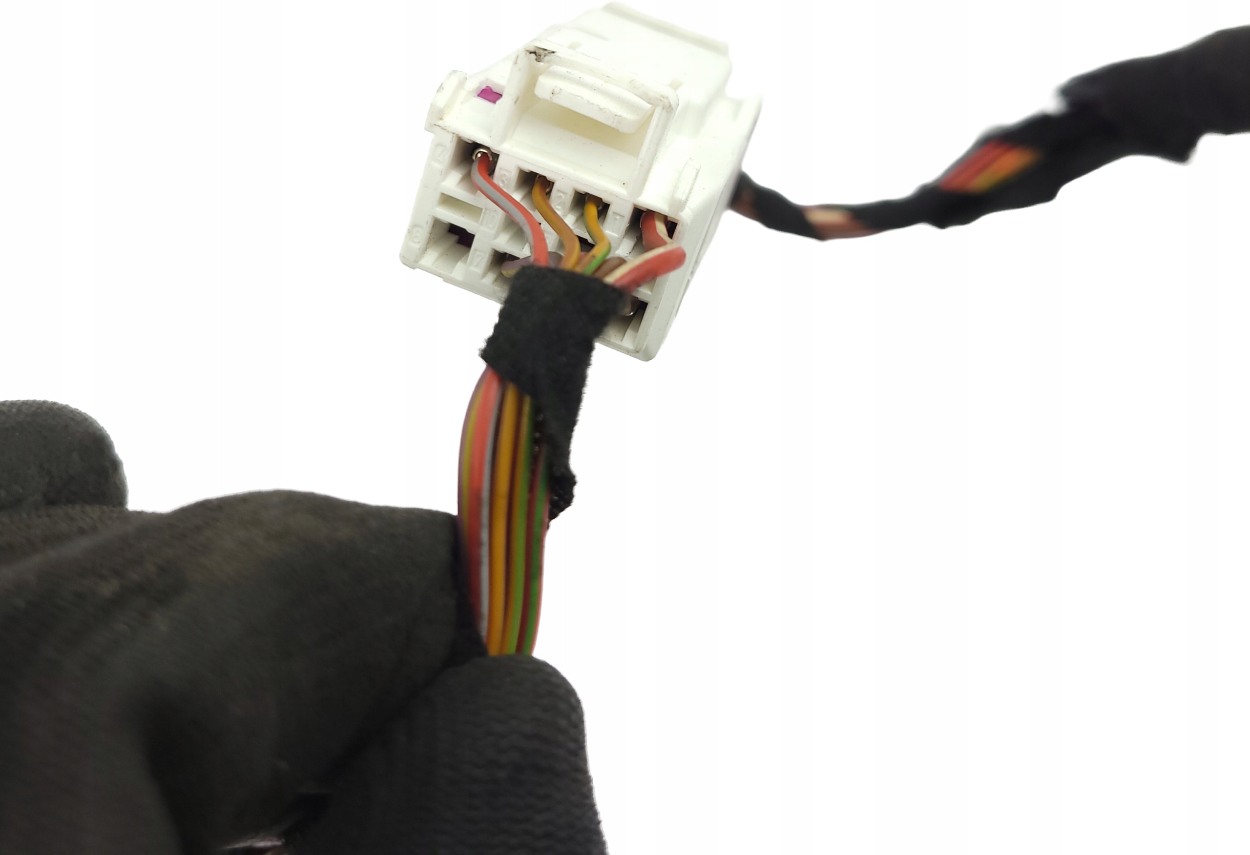 AUDI A6 C6 Spina KOSTKA cablaggio 4F0937743E + 4F0937733E MESKA + ZENSKA
