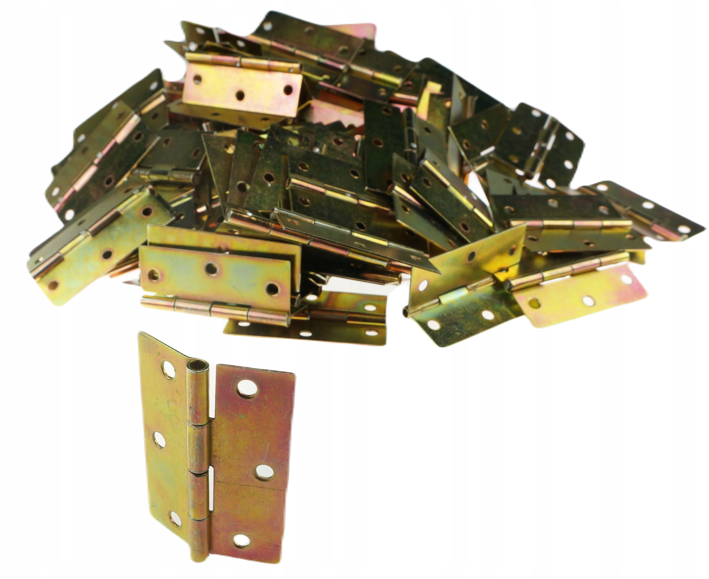 

Zawias splatany meblowy łamany 60x44mm zestaw 100x
