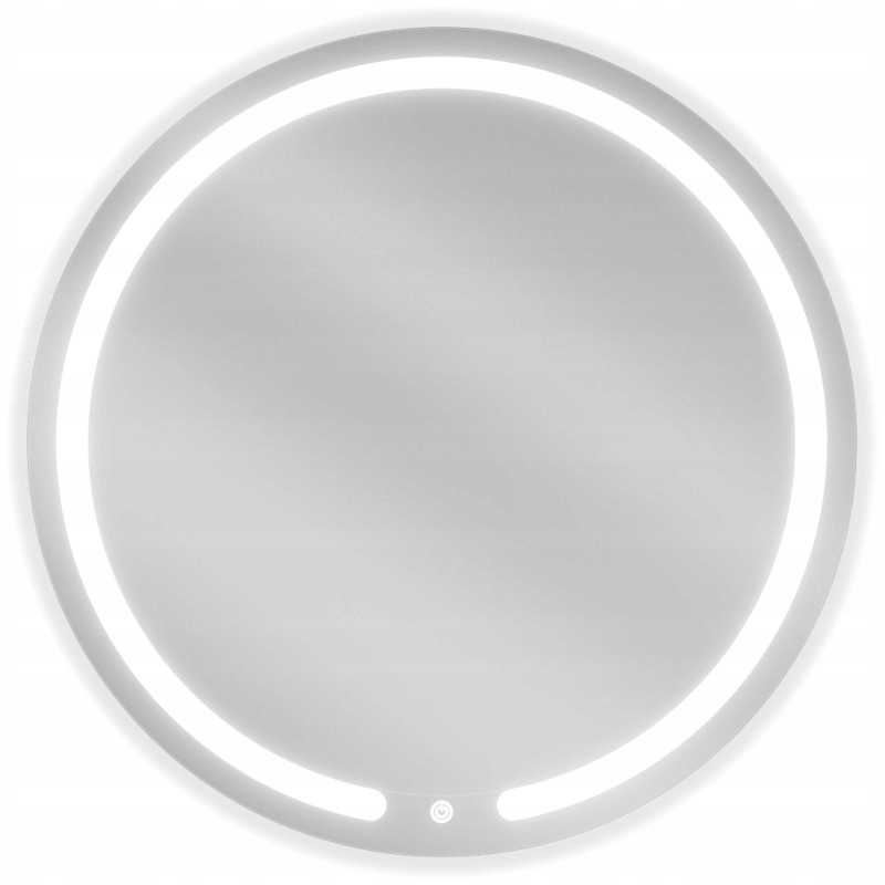 Mexen Rose podsvícené koupelnové zrcadlo 70 x 70 cm, Led 6000K, ventilátor