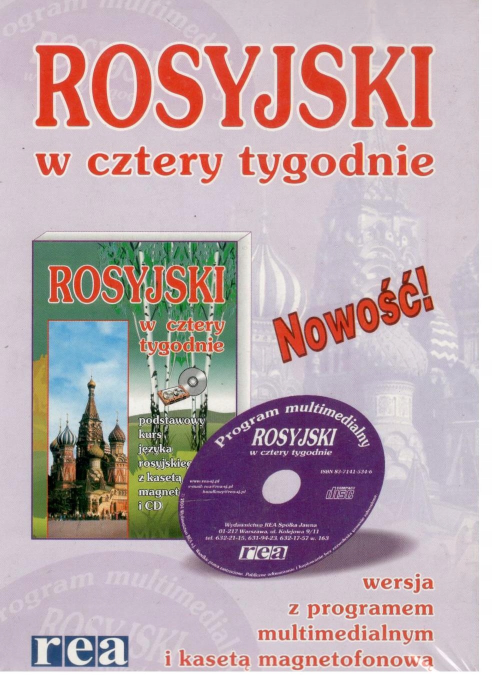 Rosyjski w cztery tygodnie CD Kaseta