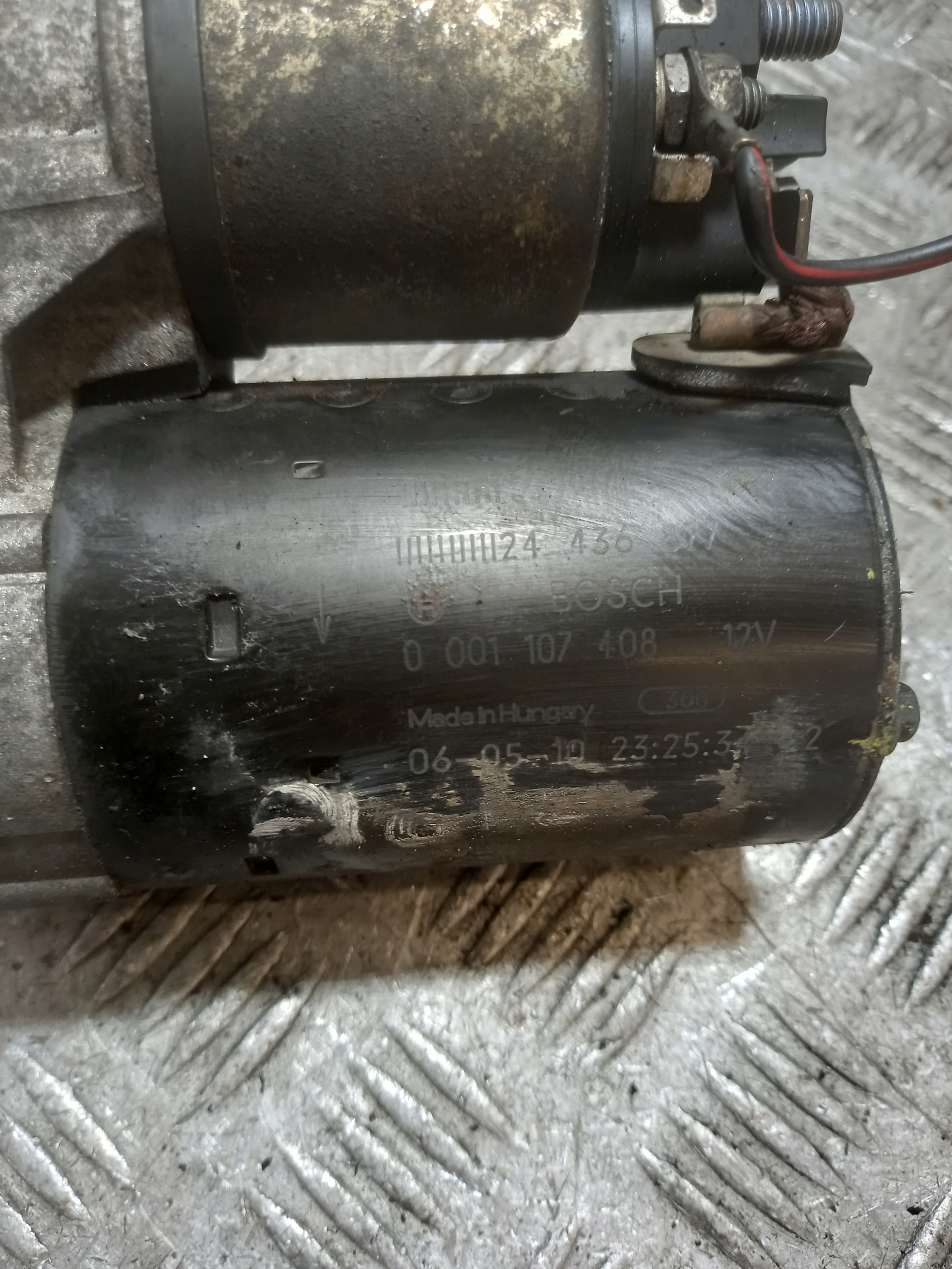 starter OPEL CORSA C 24436877 0001107408 1.4 B