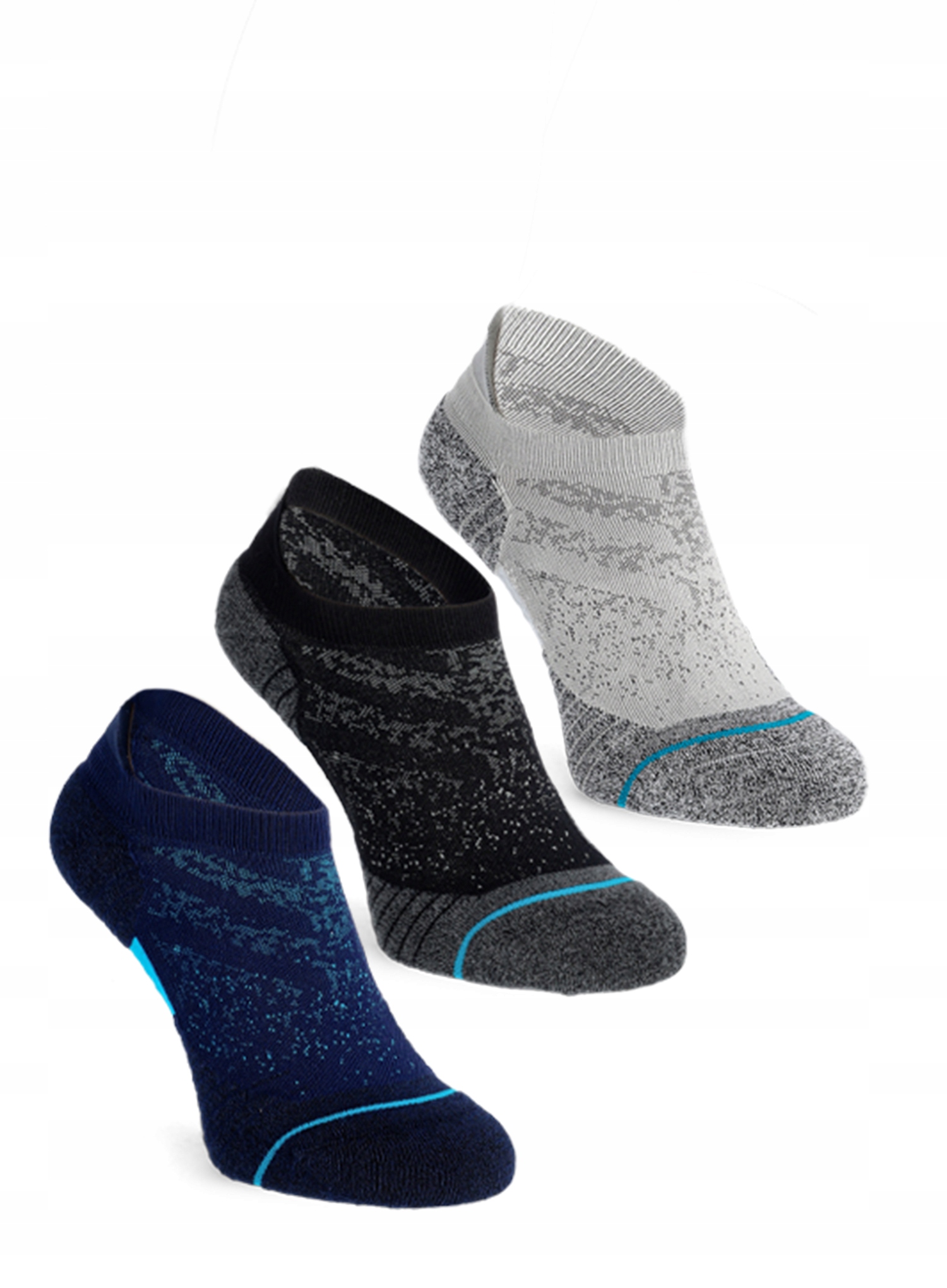 Skarpety biegowe Stance Run Tab St 3 Pack multi 35-37