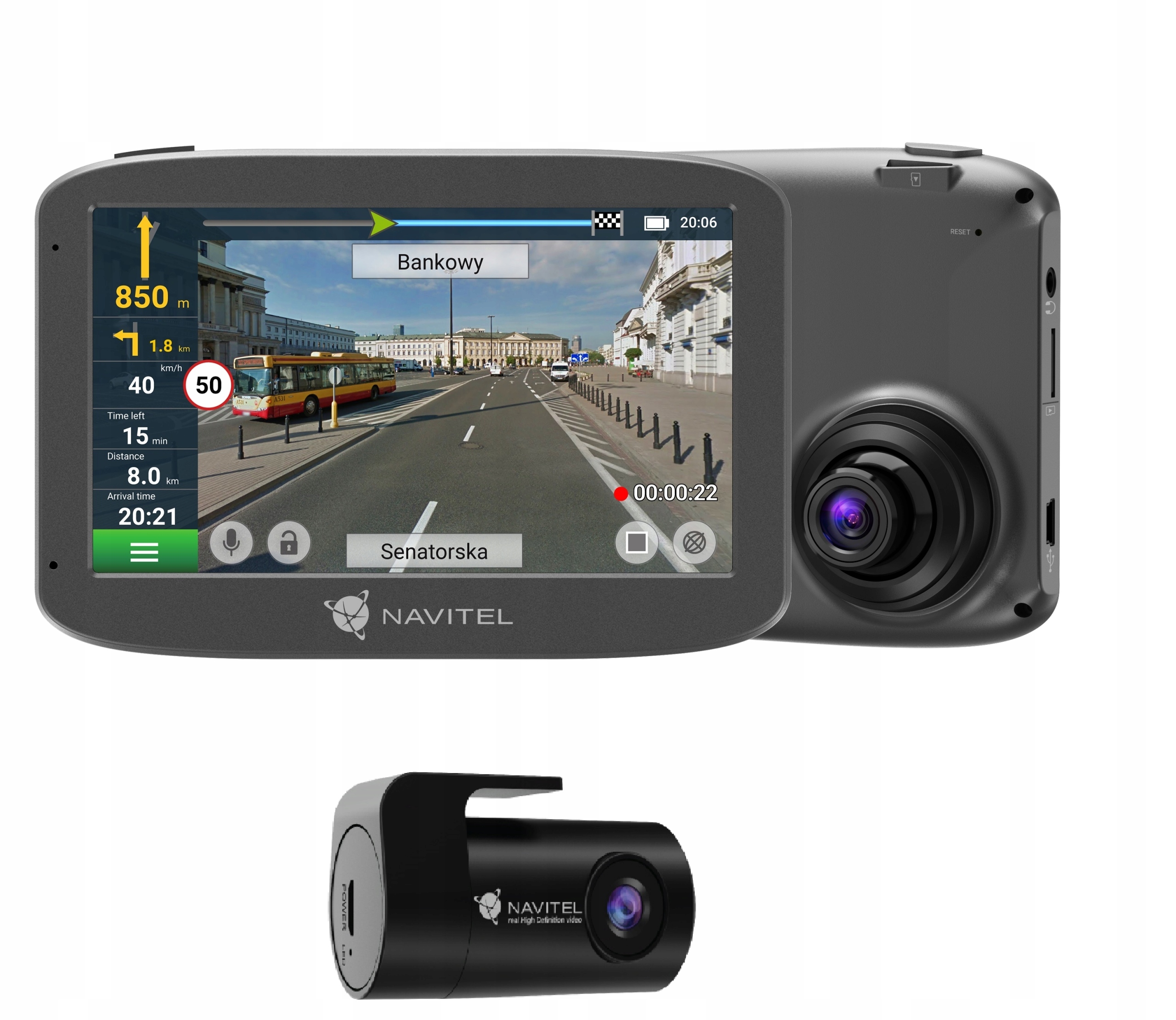 

Rejestrator Nawigacja Navitel Re 5 kamera tylna