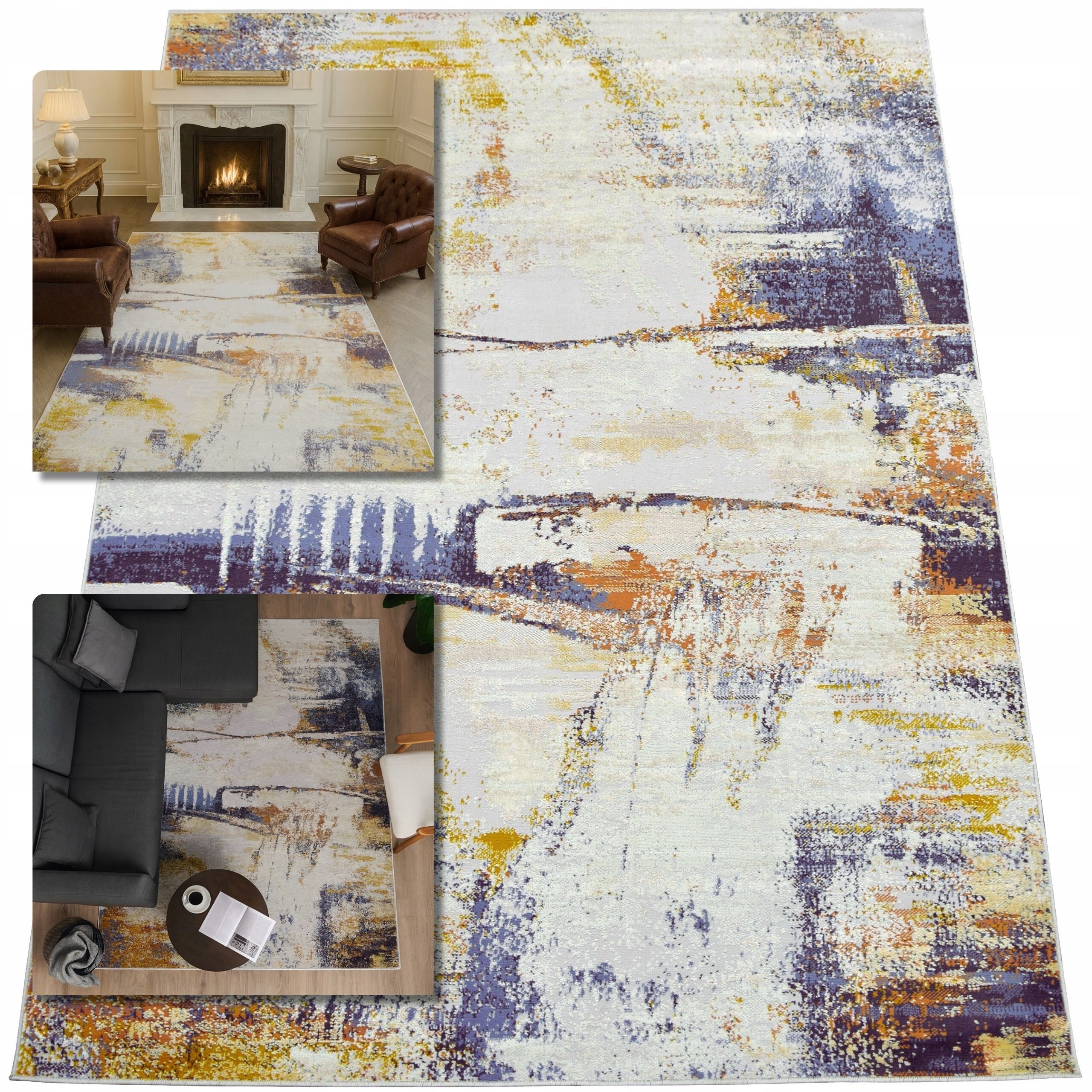 Koberec 240x340 Laila Tmavě Modrý Koberec Do Obývacího Pokoje Koberec Do Ložnice Vintage