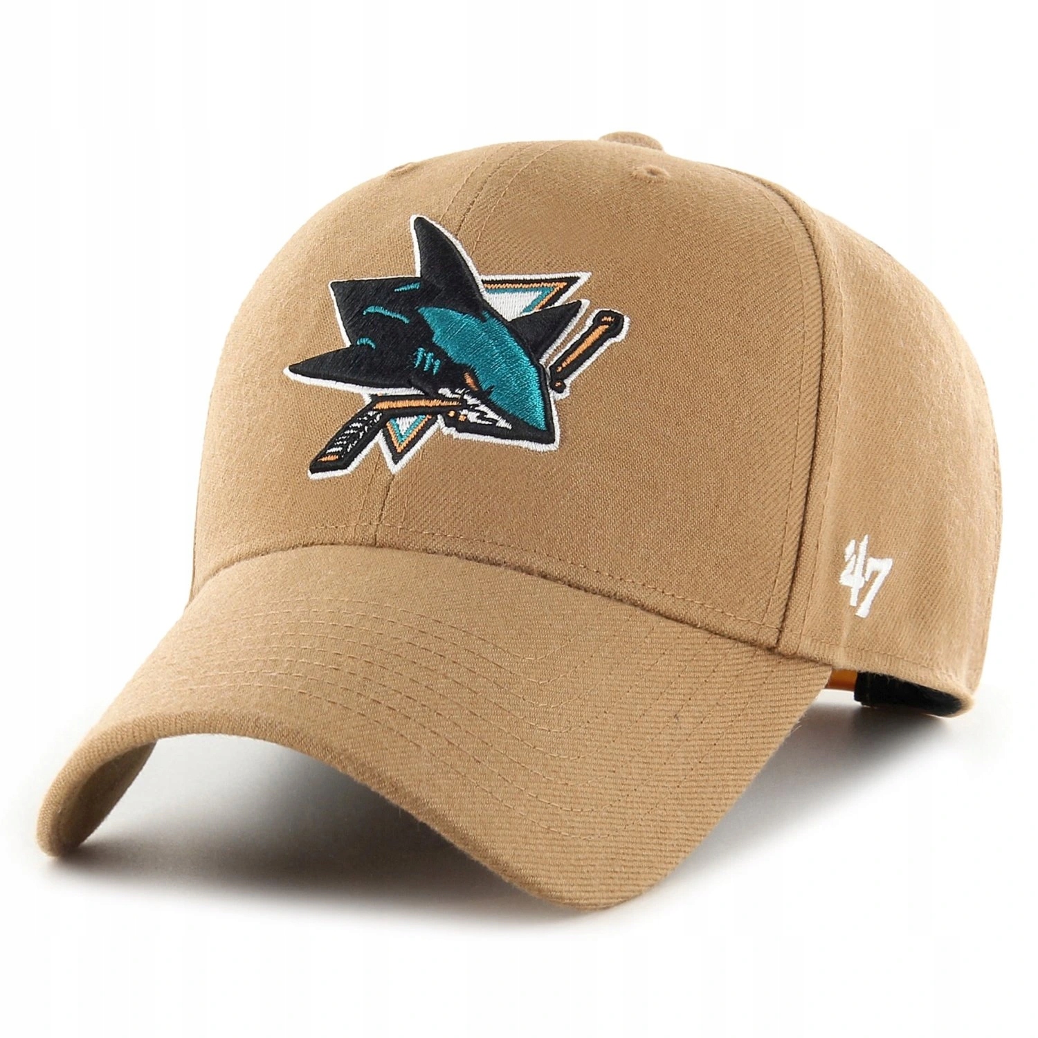 Pánská kšiltovka San Jose Sharks Nhl '47 Mvp Snapback camel beige