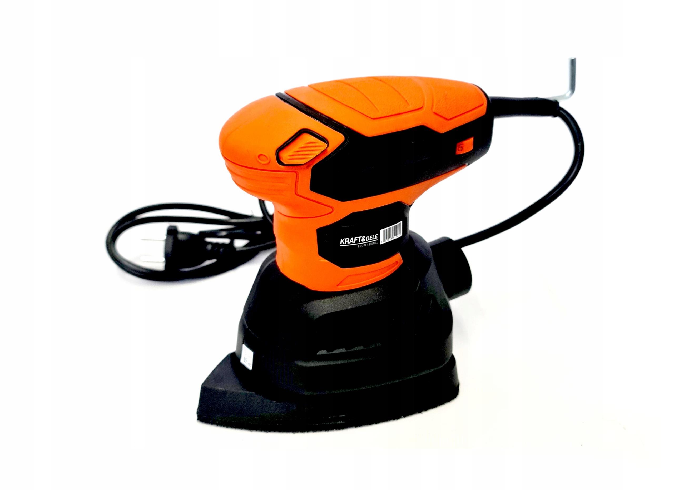 Орбитальная эксцентриковая шлифовальная машина 125 мм 1200 Вт 4в1