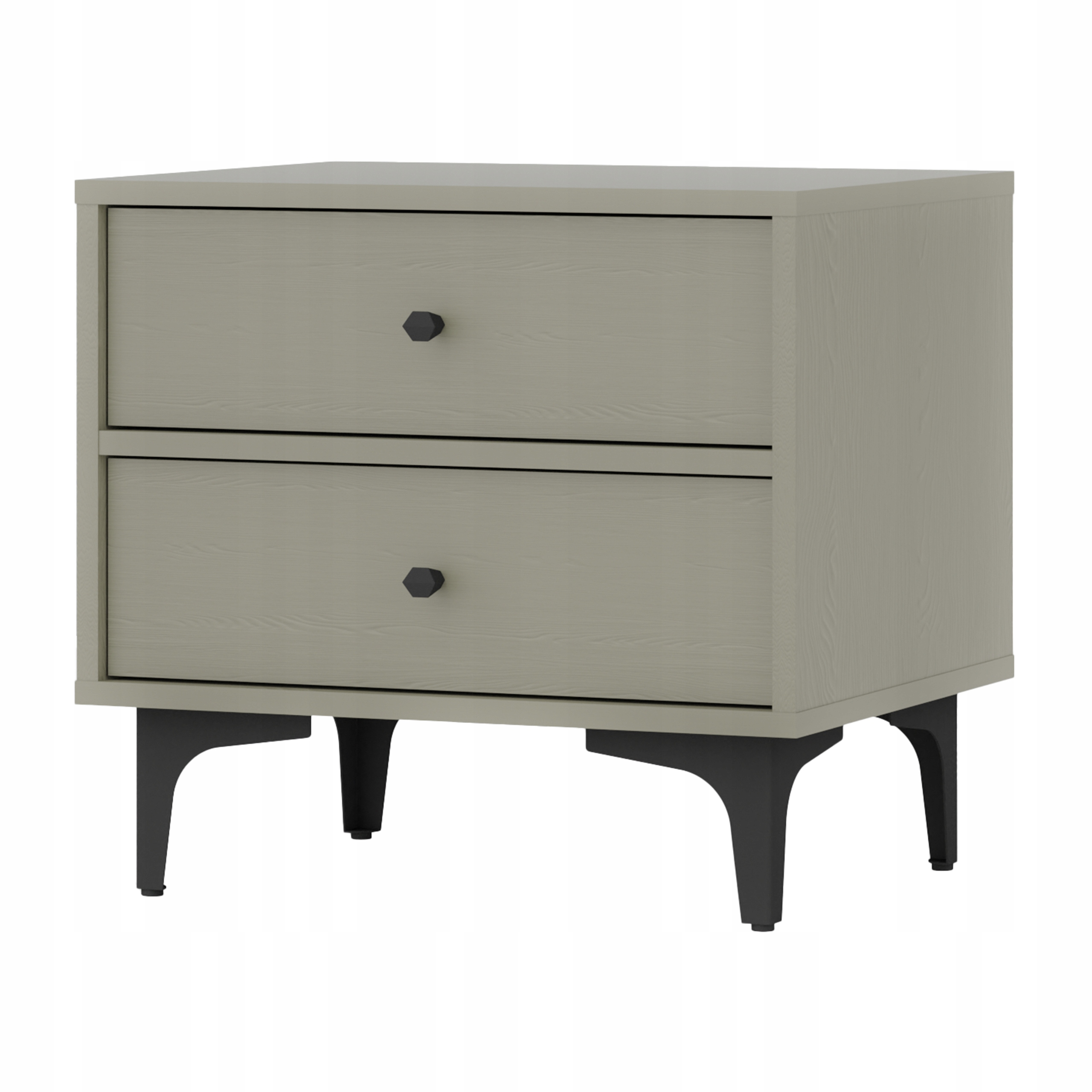 Noční Stolek Torino 51,8 cm Zásuvky Noční stolek do ložnice Eucaliptus