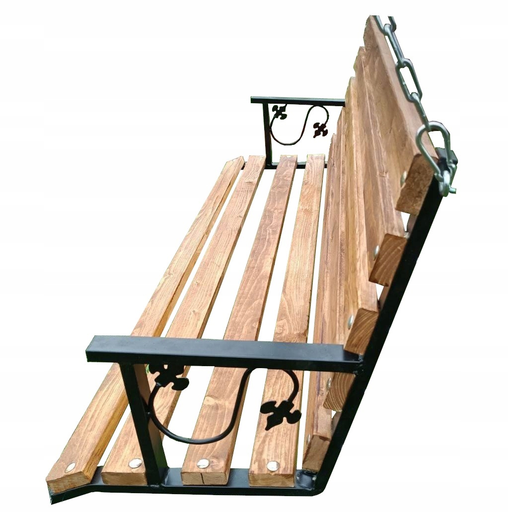 NOGI BOK HUŚTAWKI OGRODOWEJ NOGA STALOWE ŁAWKI PL Linia 35