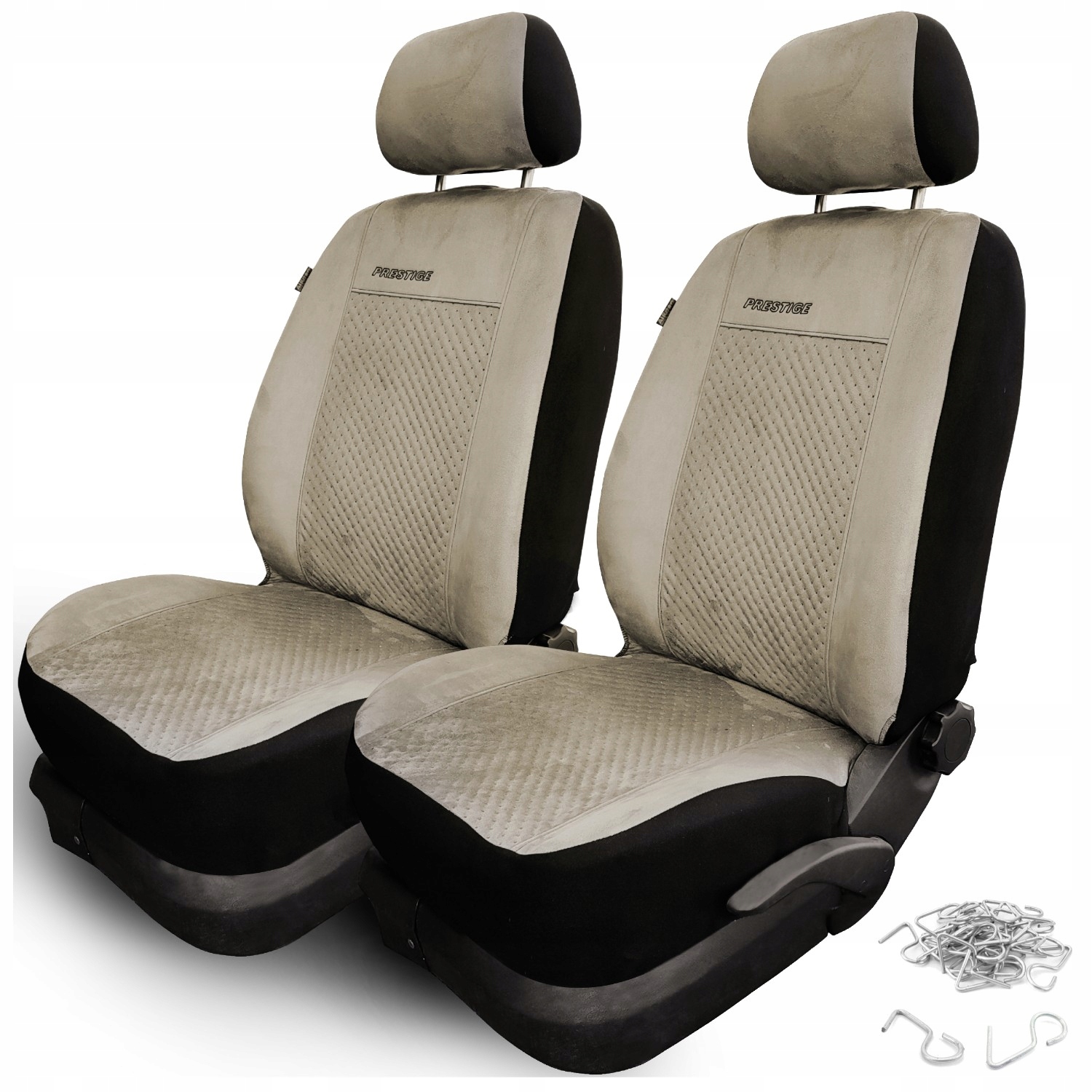 Pokrowce Przód 1+1 Uni Alcantara Zamsz Opel Mokka Grandland X Frontera