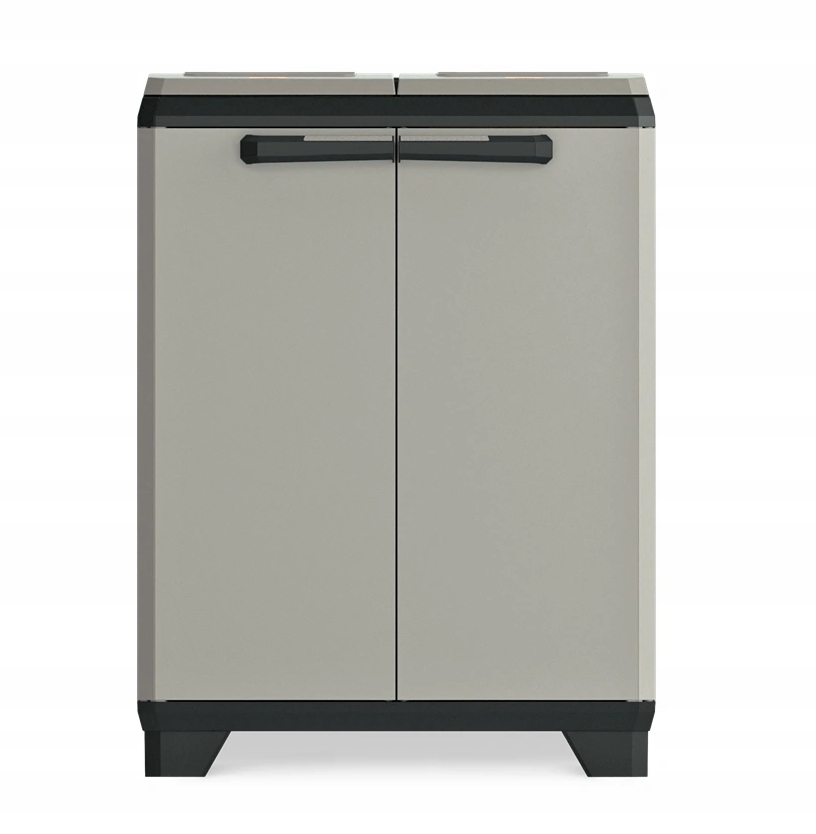 KOSZ NA ŚMIECI POJEMNIK DO SEGREGACJI ODPADÓW 100l RECYKLING 2 KOMOROWY Marka bez marki