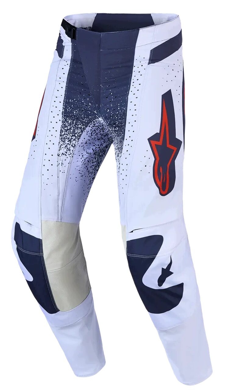 Nohavice Alpinestars Techstar Swan Light Lilac/Red/Gray 34