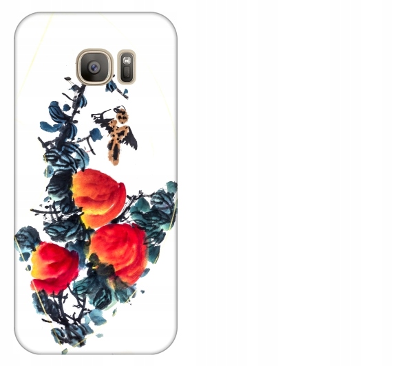 

Etui pokrowiec Samsung Galaxy S7 Edge G935 Kwiaty