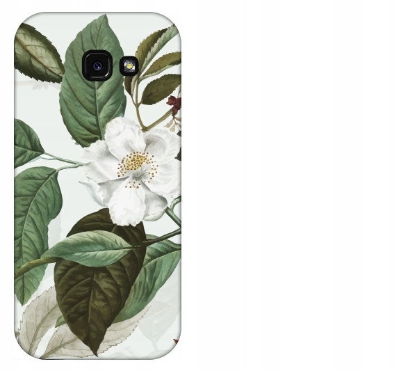 

Etui pokrowiec Samsung Galaxy A5 2017 Kwiat biały