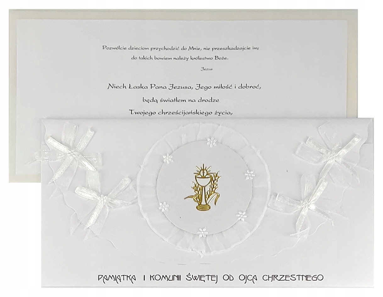 KARNET 93b - Pamiątka od Ojca Chrzestnego (I Komun