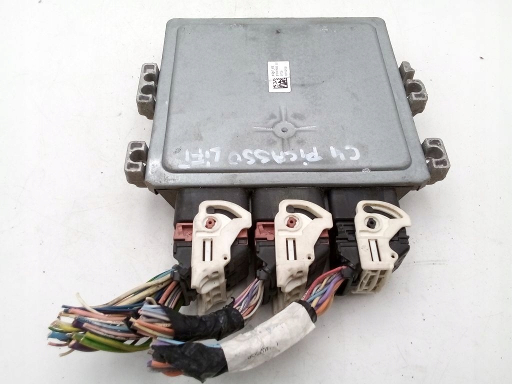 Citroen C4 Picasso lift FL computer control unit 9675391480 + wtyczki