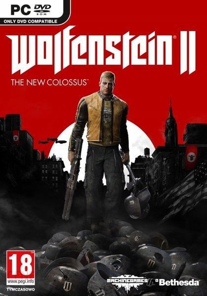 WOLFENSTEIN II 2 THE NEW COLOSSUS PL PC KLUCZ STEAM