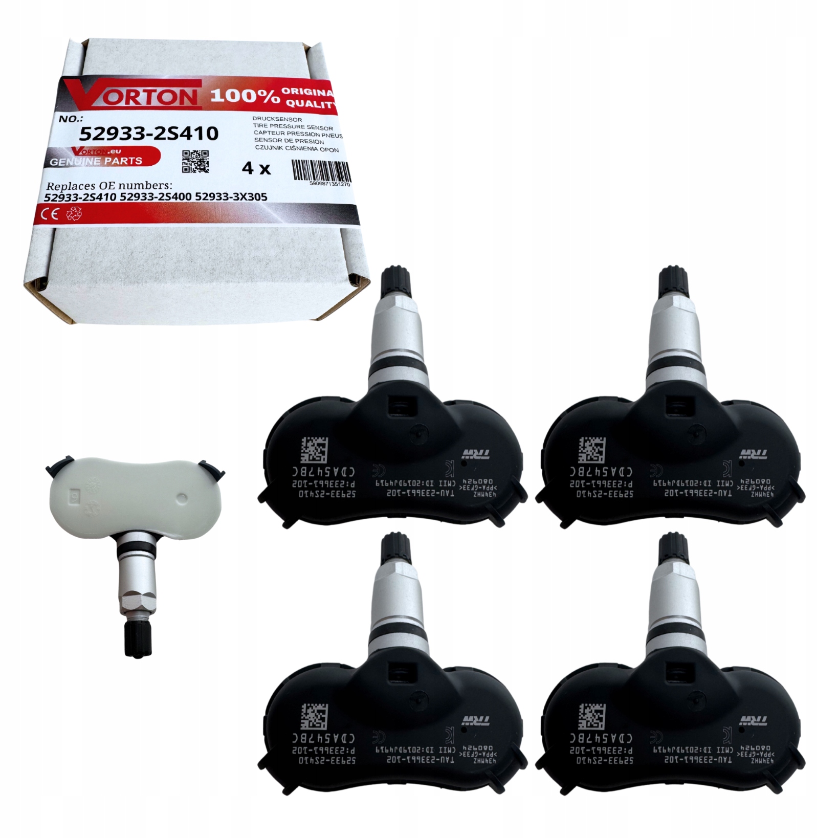 Senzory Tlaku Pneumatík Tpms Kia Sportage Hyundai ix35 Tucson 52933-2S400