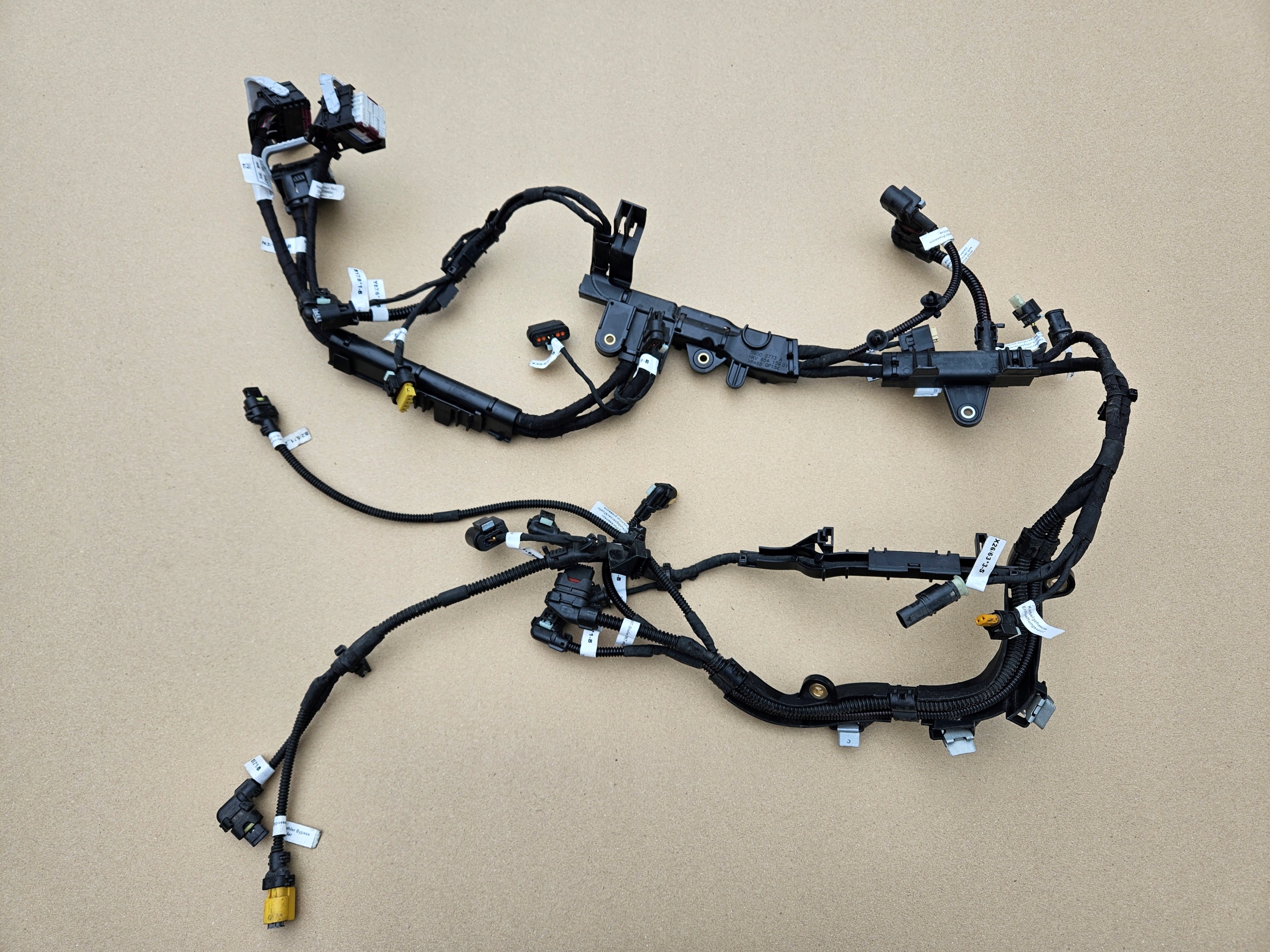 WIĄZKA INSTALACJA SILNIKA MERCEDES 654.920 OM654920 2.0CDI