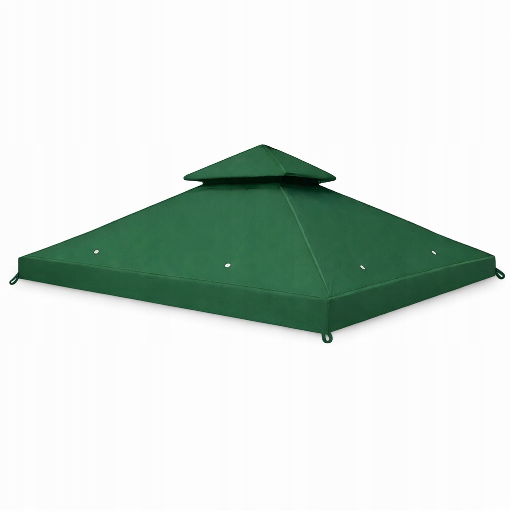 Poszycie Dach Pawilon Namiot Ogrodowy 3x3 Pvc Ziel