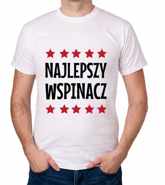 

koszulka Najlepszy Wspinacz prezent
