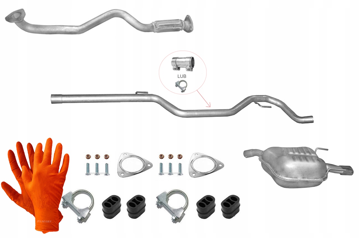 Opel Vectra C 1.9 CDTi 74-88-110 kW (04-05) Hatchback Sedan Výfukový Systém