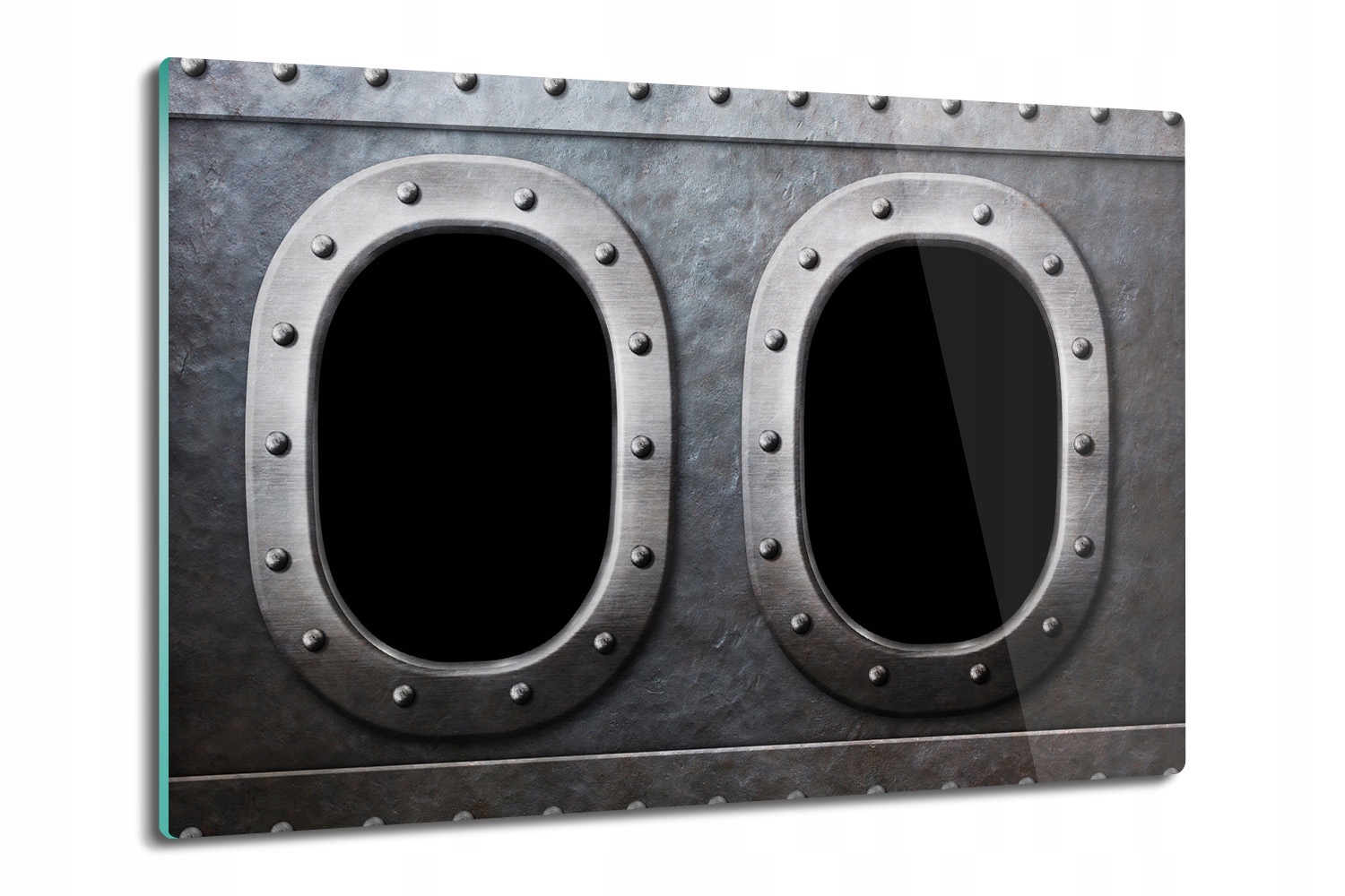 na krájení kuchyňská deska Metal bulej nýty 80x52