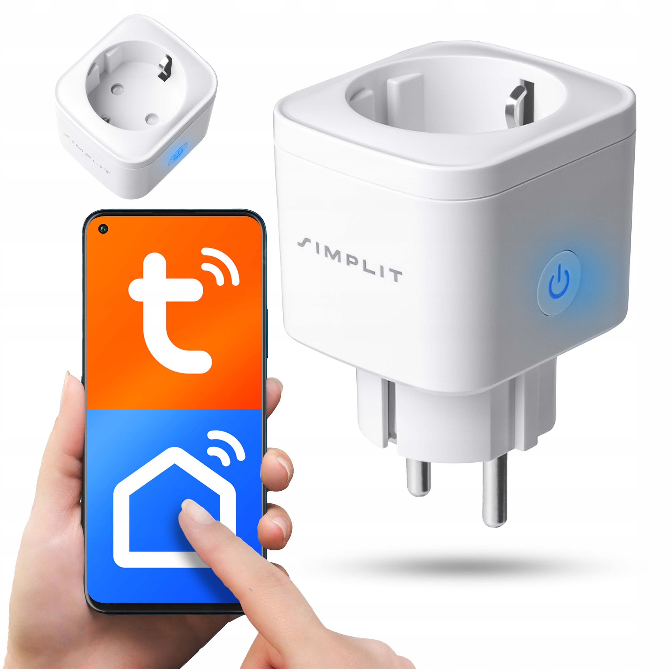 

Wtyczka WiFi gniazdko sterowane Ios Android Tuya