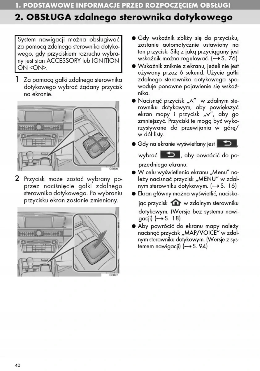 Lexus GS Nawigacja + Radio Instrukcja Obsługi Marka Lexus