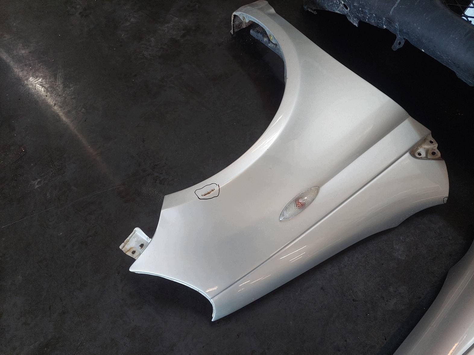 complete front TOYOTA YARIS and 1E7 bonnet bumper fenders lights support panel for radiators