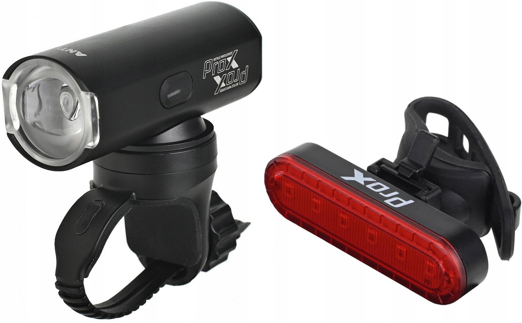 Zestaw Lampek Prox Antila Set 550LM 10LM 1100mAh Safe Mode Garmin Usb-c