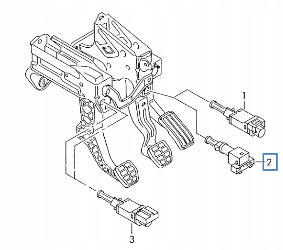 AUDI A3 VW GOLF IV 4 ВЫКЛЮЧАТЕЛЬ ДАТЧИК СВЕТА СТОПА ТОРМОЗА фото 5