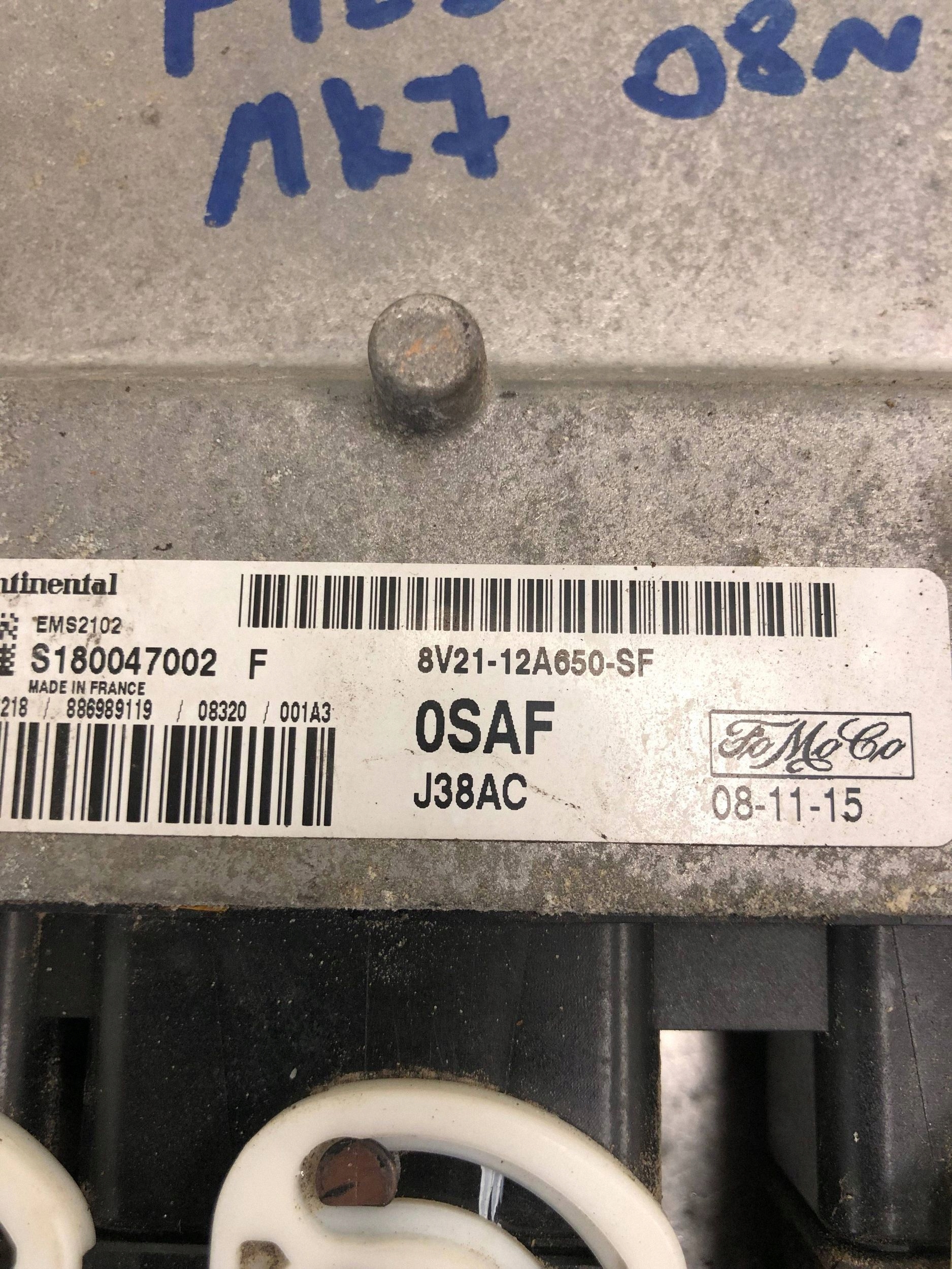 computer Motore FORD FIESTA MK7 8V21-12A650-SF