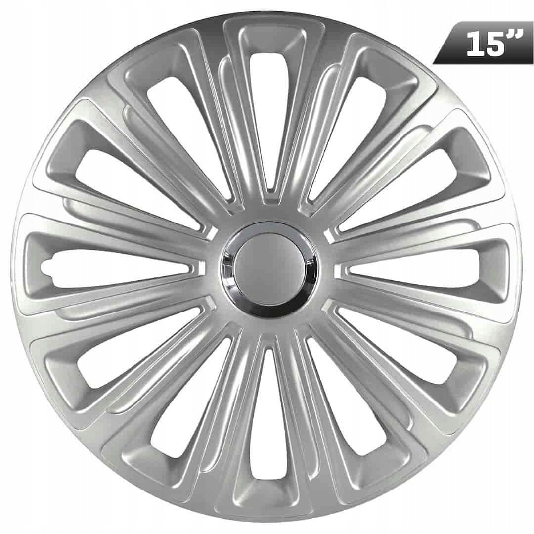 Poklice Trend Rc silver 15", 4 ks