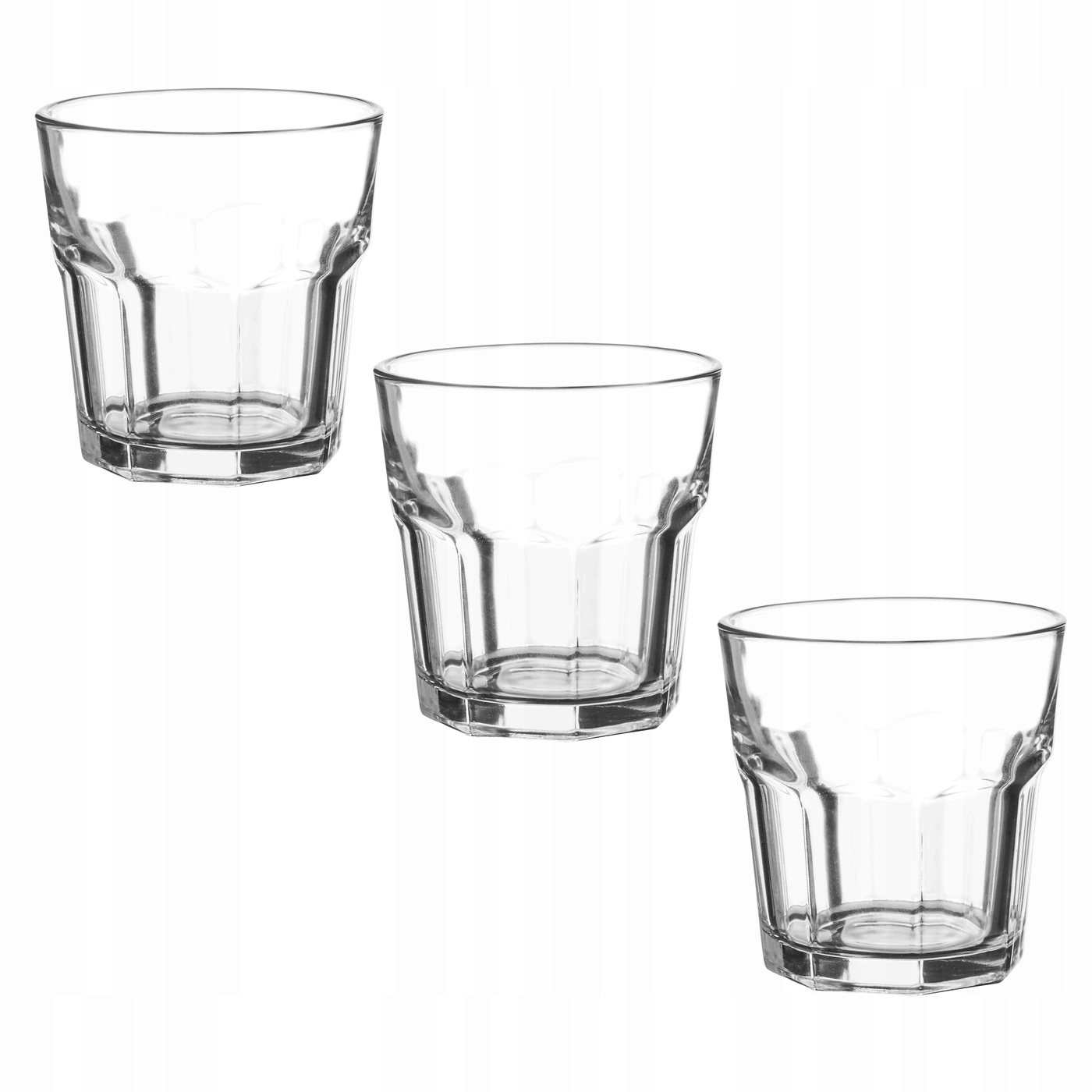 

Komplet 3 Szklanek Niskich Americano 240ML Drink