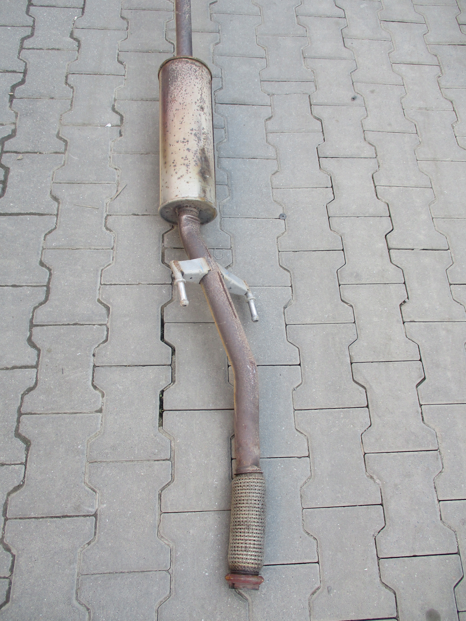 muffler, exhaust PEUGEOT 2008 and 1.2THP