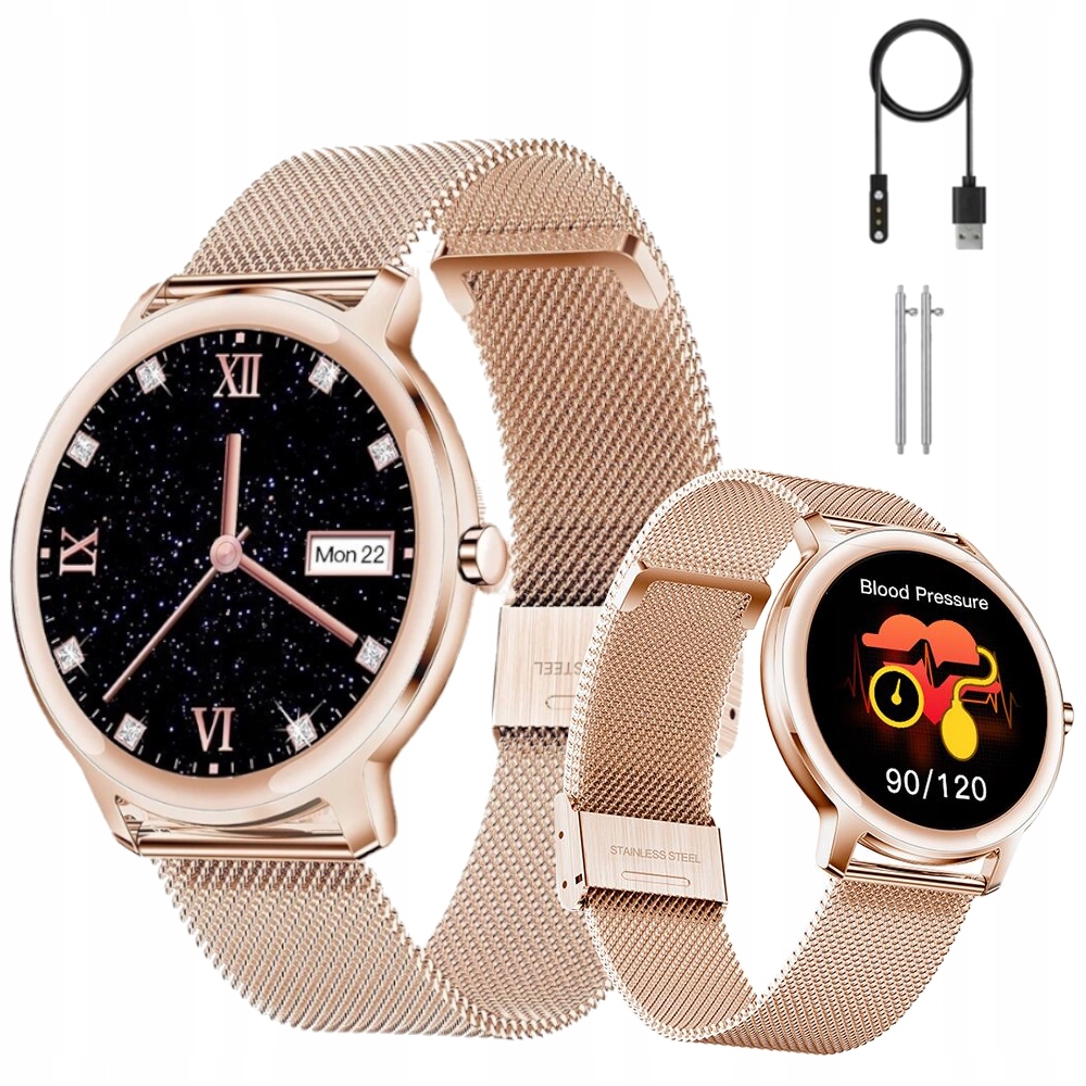 

Smartwatch Damski Platnium Zegarek Dla Kobiety Pl