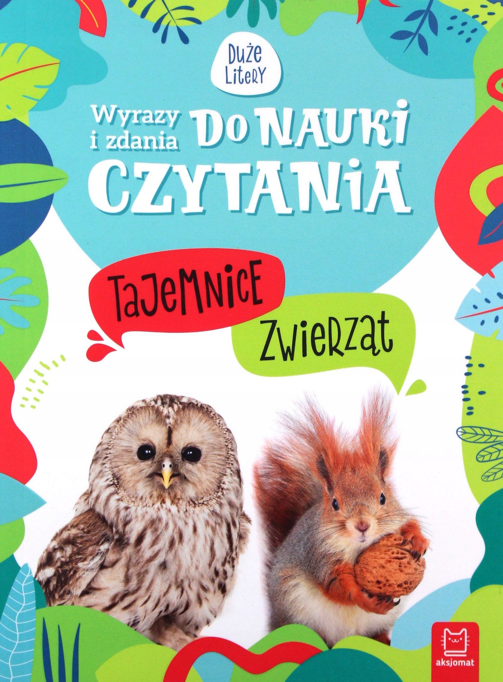 

Tajemnice zwierząt. Wyrazy i zdania do nauki...