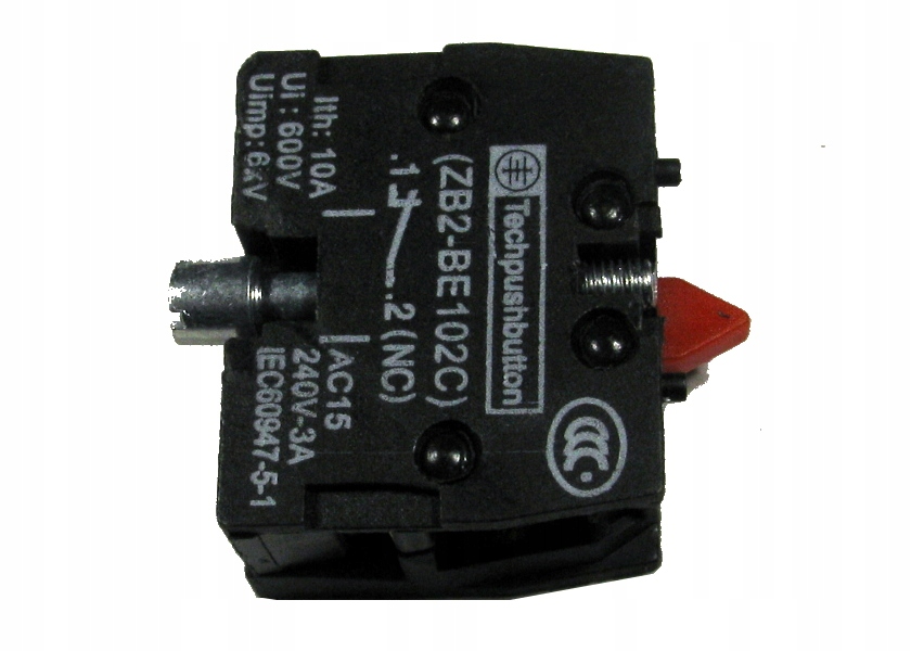 

Styk pomocniczy ZB2-BE102C Nc 3A/240V