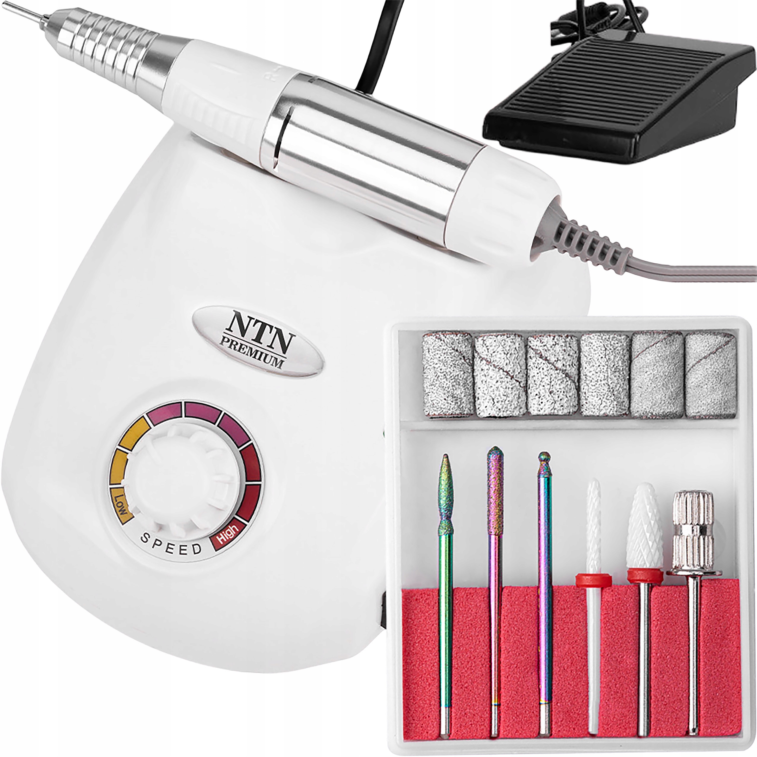 Profesjonalna Frezarka Do Paznokci Manicure Ntn DM208 65W Bardzo Mocna