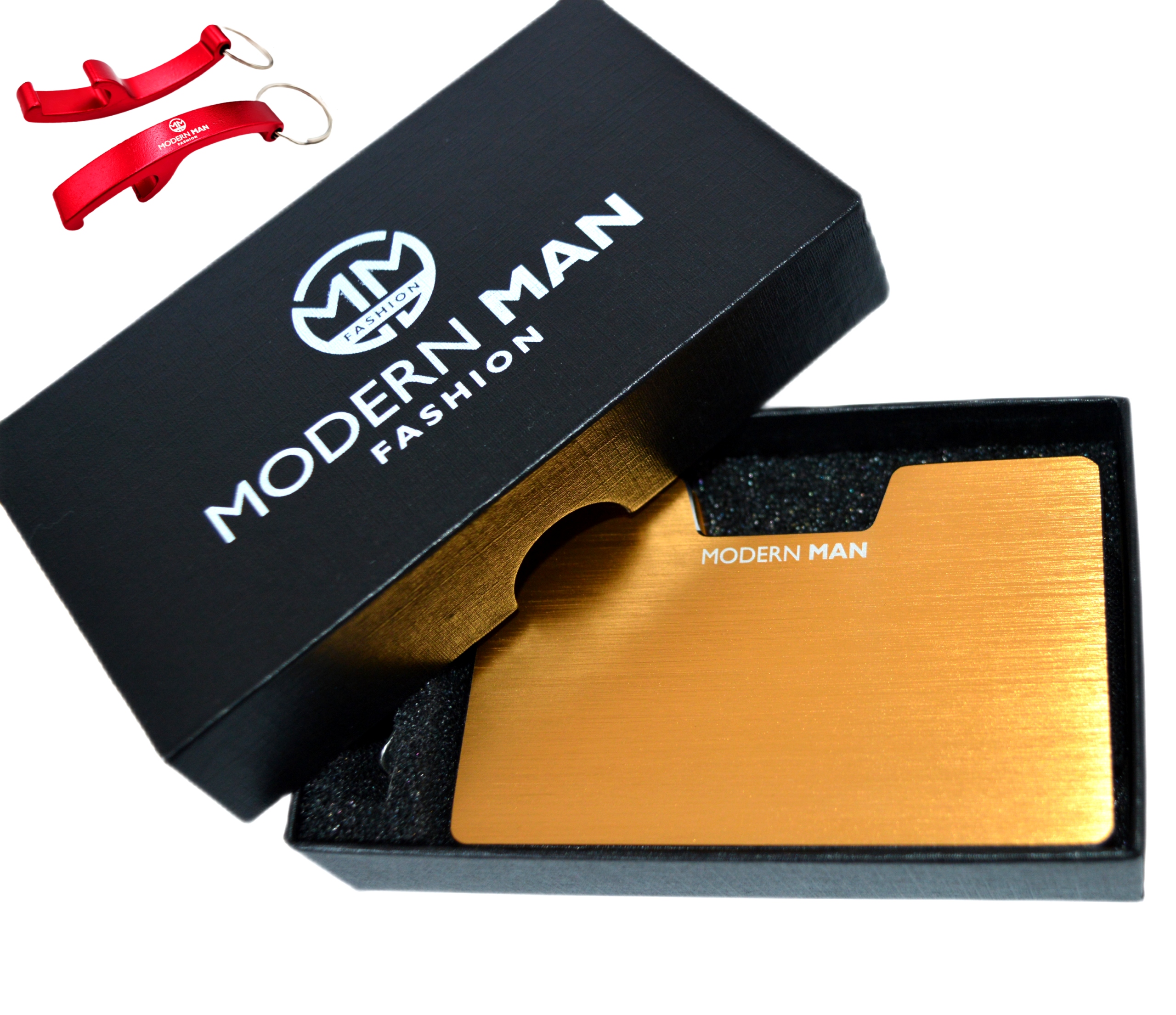 

Portfel Męski Aluminiowy Etui Rfid Minimalistyczny