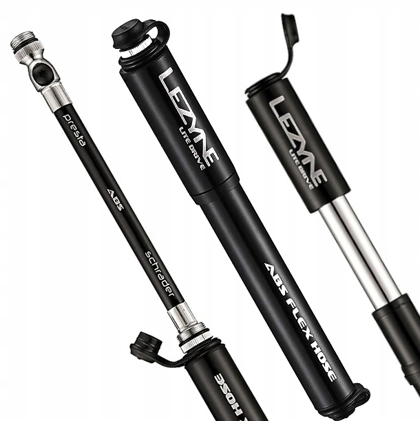 Silniční pumpa Lezyne Lite Drive M 160 psi černá