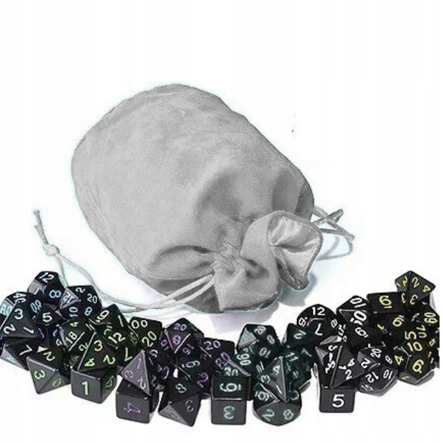 SZARY WORECZEK NA KOŚCI MONETY RPG LARP 15X9 CM EAN (GTIN) 5905529825286