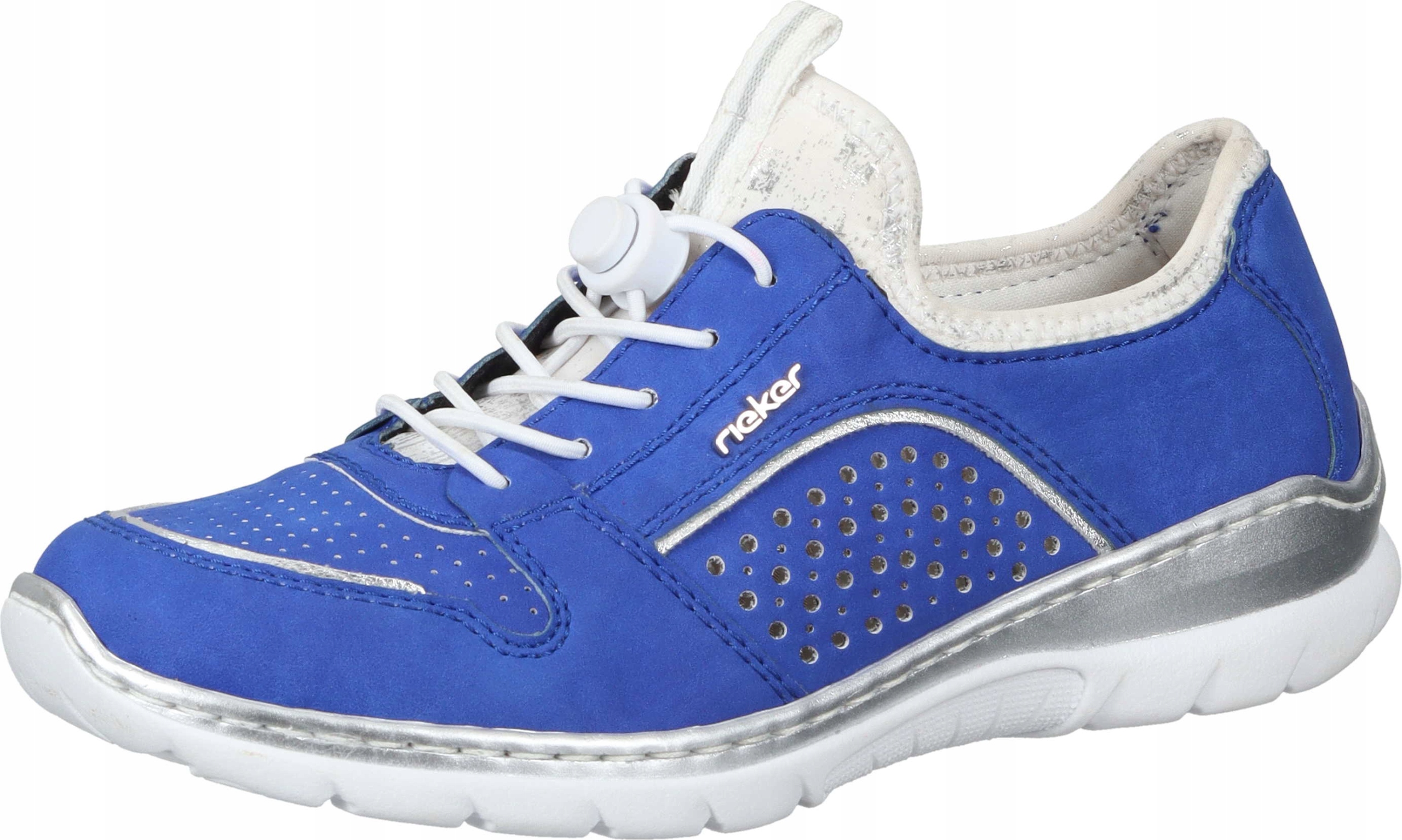 PÓŁBUTY RIEKER 940357-51 NIEBIESKIE OBUWIE DAMSKIE Marka Rieker