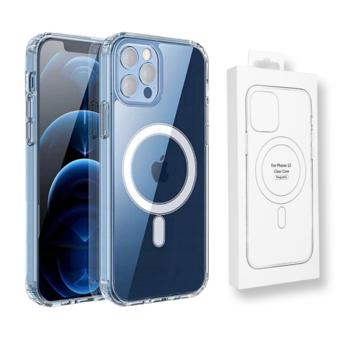

Etui Magsafe do iphone 12/12 Pro przezroczyste
