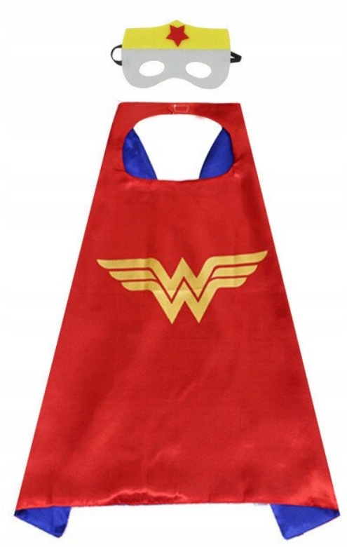 WONDER WOMAN STRÓJ BAL DZIECKO MASKA PRZEBRANIE