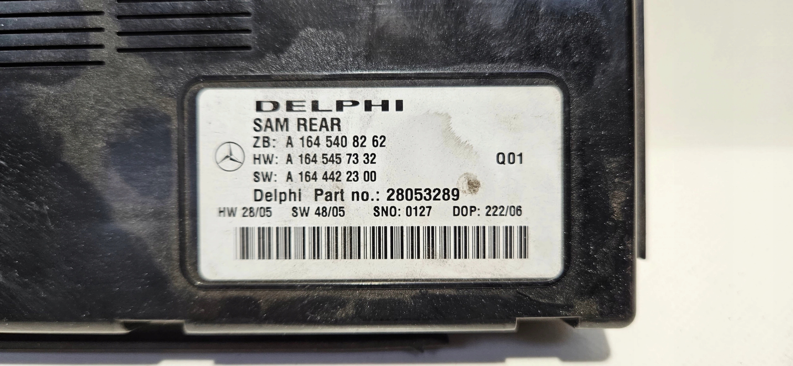 Centralina modulo SAM MERCEDES OE A1645408262