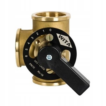 Hel-wita 3-cestný zmiešavací ventil Minimix MI 3x5/4" 7030