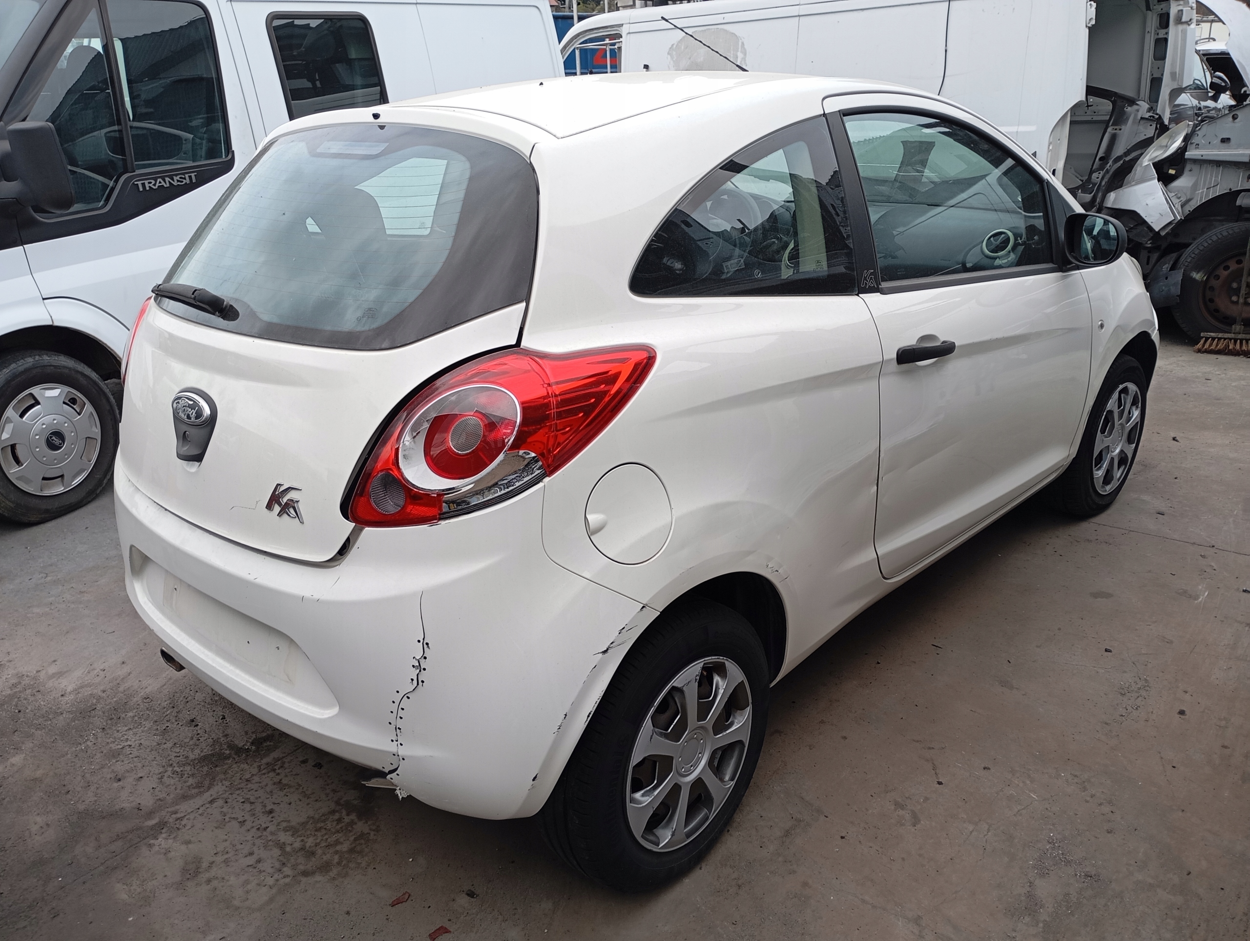 FORD KA II 2 MK2 boot door window cover boot BIALA F9