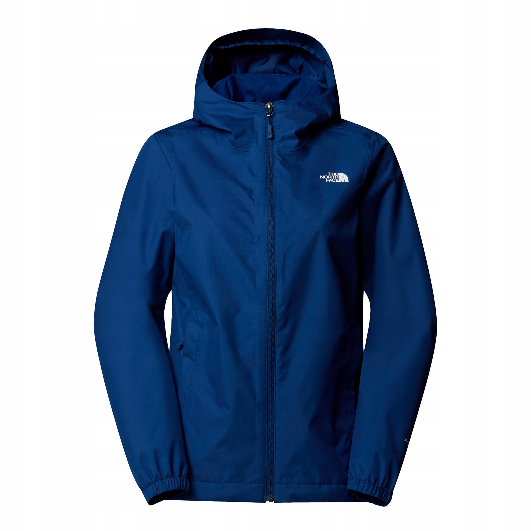 Kurtka turystyczna The North Face wodoszczelna niebieska z kapturem Xs